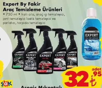 EXPERT BY FAKİR ARAÇ TEMİZLEME ÜRÜNLERİ